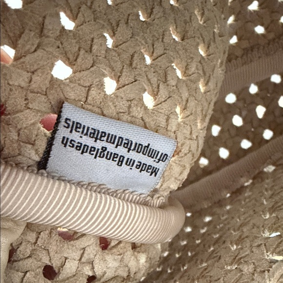 Clare V Beige Woven Crossbody Bag - Picture 7 of 7